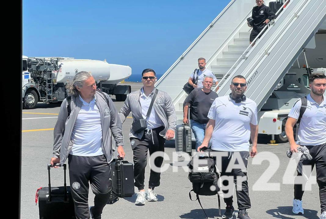 Επέστρεψε στο Ηράκλειο η αποστολή του ΟΦΗ