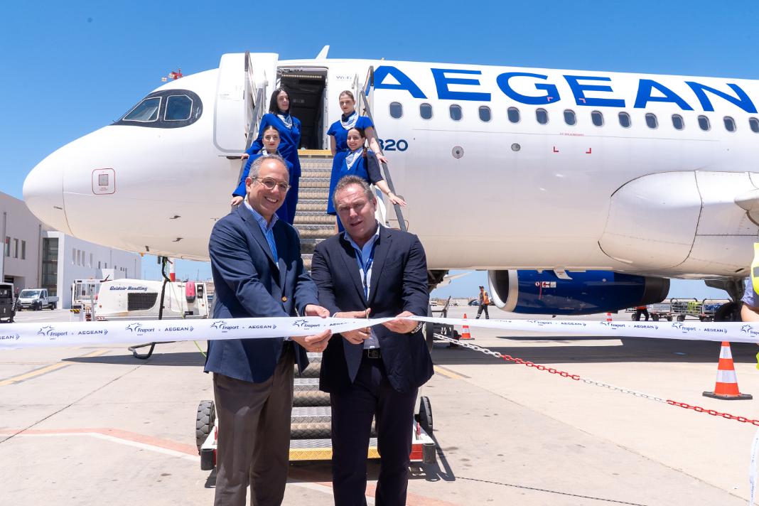 Η AEGEAN συνδέει τη Σαντορίνη με την Κωνσταντινούπολη: Νέες πτήσεις και σταθερή στήριξη στα νησιά, ακόμη και στις δύσκολες χρονιές