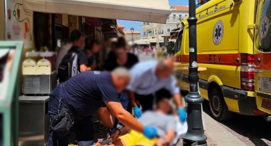 Κρήτη: Γλάστρα έπεσε πάνω σε τουρίστρια – Εικόνες