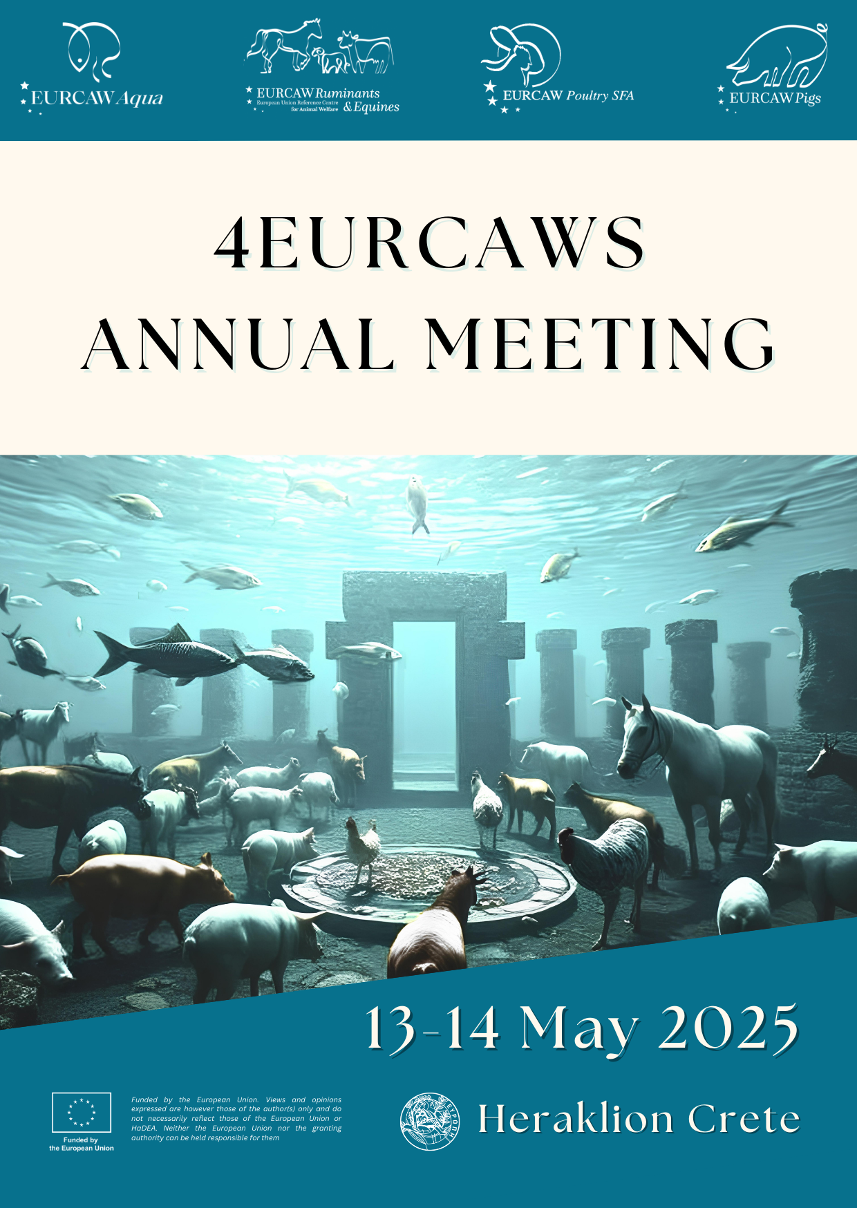 Το Πανεπιστήμιο Κρήτης φιλοξενεί την Ετήσια Συνάντηση των τεσσάρων Ευρωπαϊκών Κέντρων Αναφοράς για την Ευζωία των Ζώων