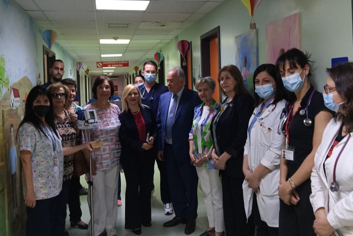 Στην Παιδιατρική Κλινική του Βενιζέλειου Νοσοκομείου το Δίκτυο Παρέμβασης Γυναικών Κρήτης