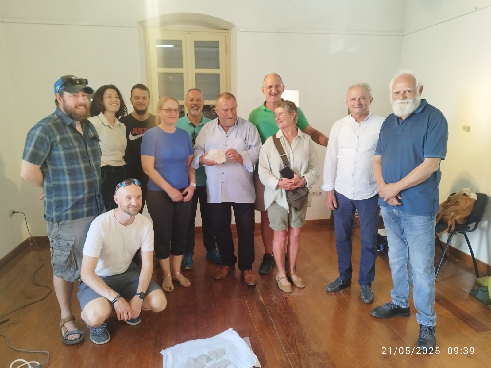 Ομάδα επιστημόνων στον Τράχηλα Κισσάμου για τα αποτυπώματα δίποδης βάδισης