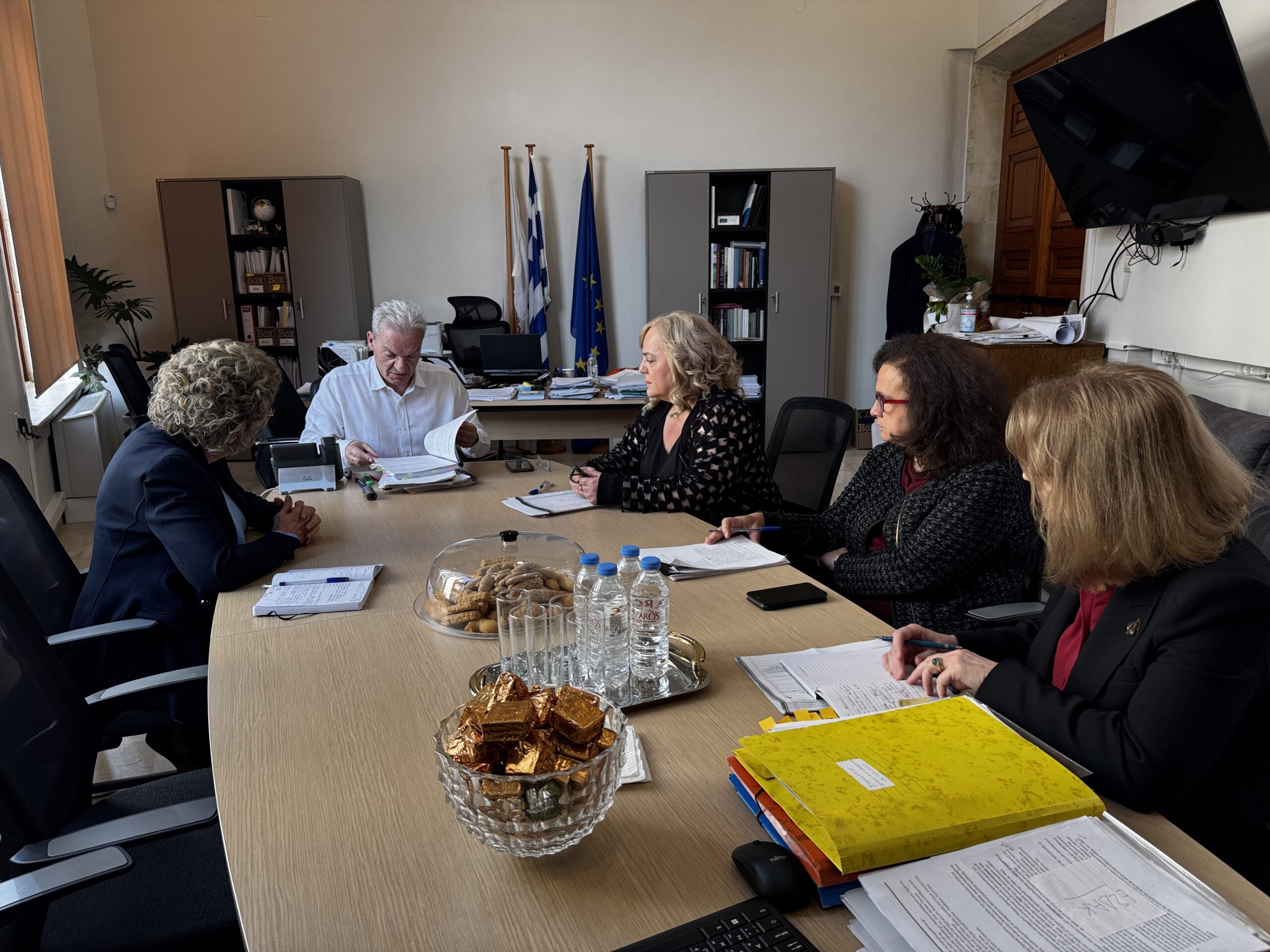 Καλοκαιρινός για Οργανισμό Εσωτερικών Υπηρεσιών: «Στόχος η αύξηση της αποδοτικότητας του Δήμου»