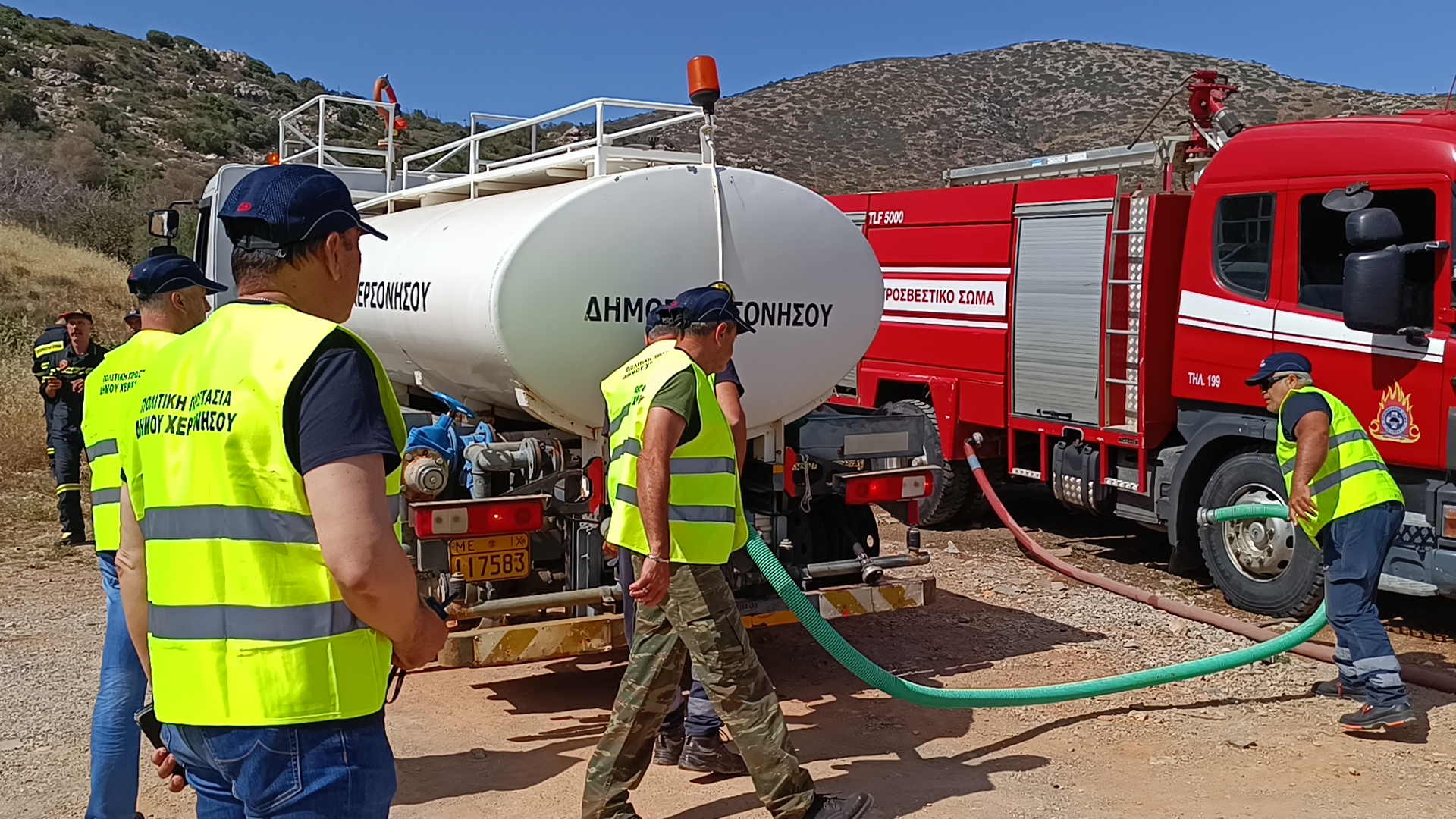 Σε ετοιμότητα Πολιτικής Προστασίας ο Δήμος Χερσονήσου