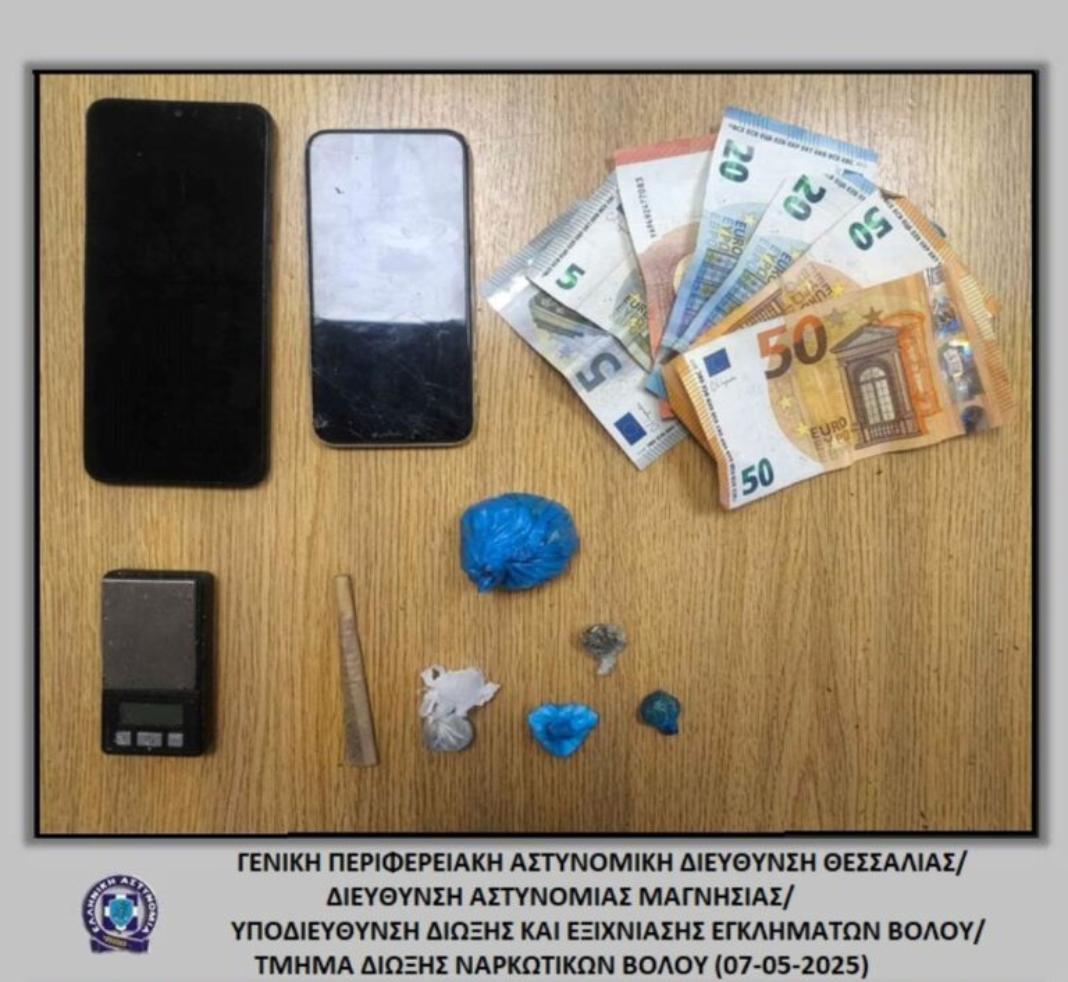 Σύλληψη δύο ανδρών για ναρκωτικά – Κατασχέθηκαν κοκαΐνη, κάνναβη και ζυγαριά ακριβείας
