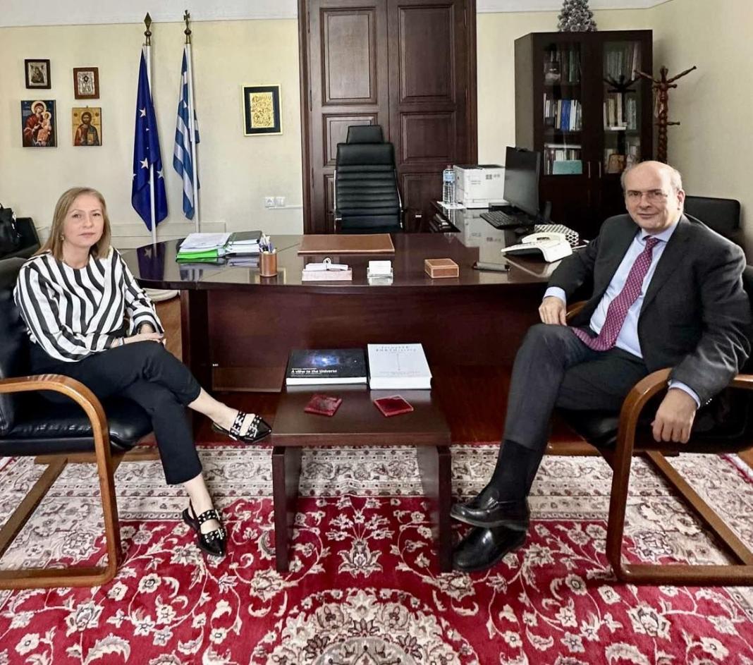 Στην Αποκεντρωμένη Διοίκηση Κρήτης ο Αντιπρόεδρος της κυβέρνησης Κωστής Χατζηδάκης