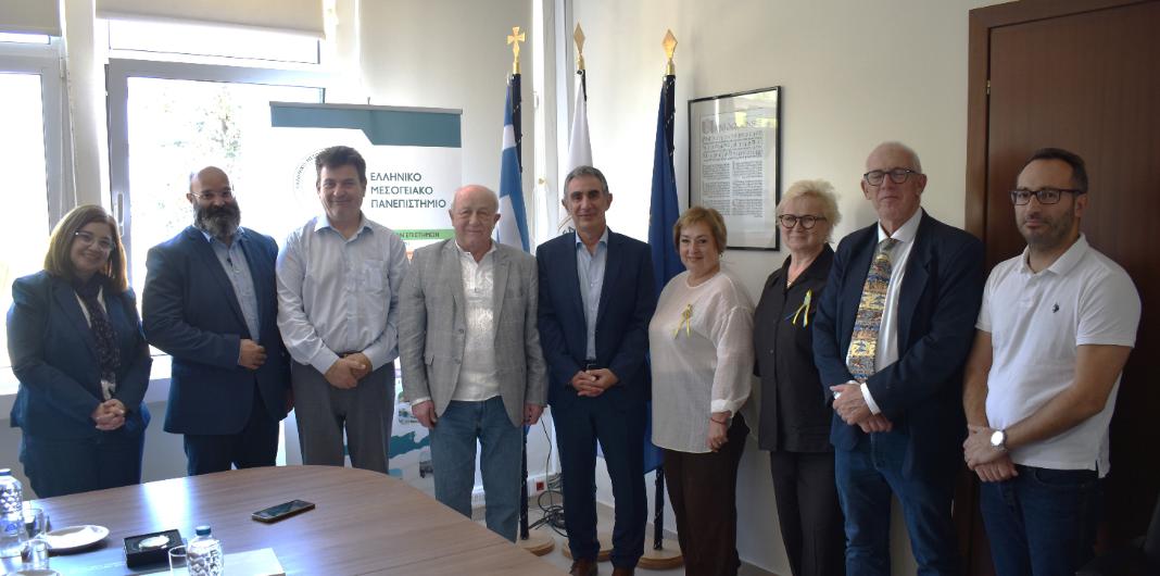 Επίσκεψη του Πρύτανη του Poltava University of Economics and Trade στο ΕΛΜΕΠΑ