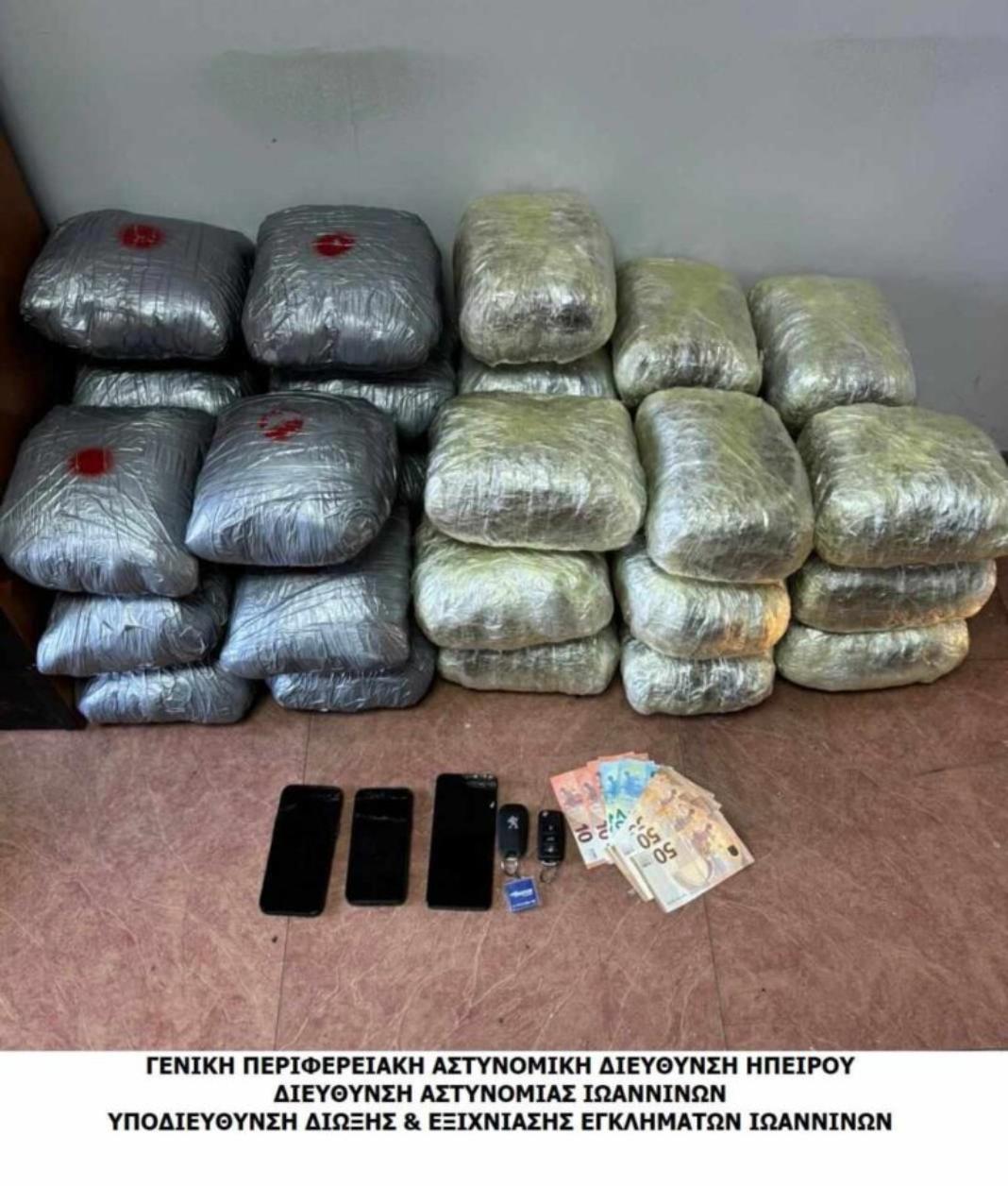 Δύο συλλήψεις για διακίνηση ναρκωτικών και βία κατά υπαλλήλων