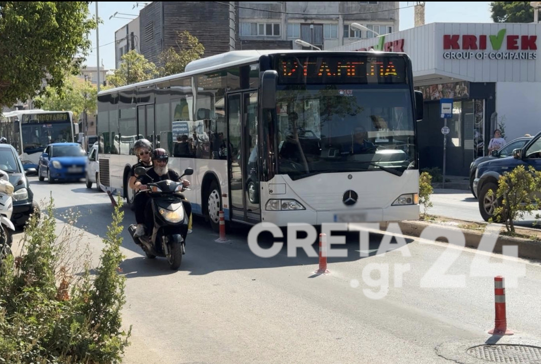 Κυκλοφοριακό «έμφραγμα» από τα κολωνάκια στην 62 Μαρτύρων – Τι προτείνει ο Εμπορικός Σύλλογος Ηρακλείου
