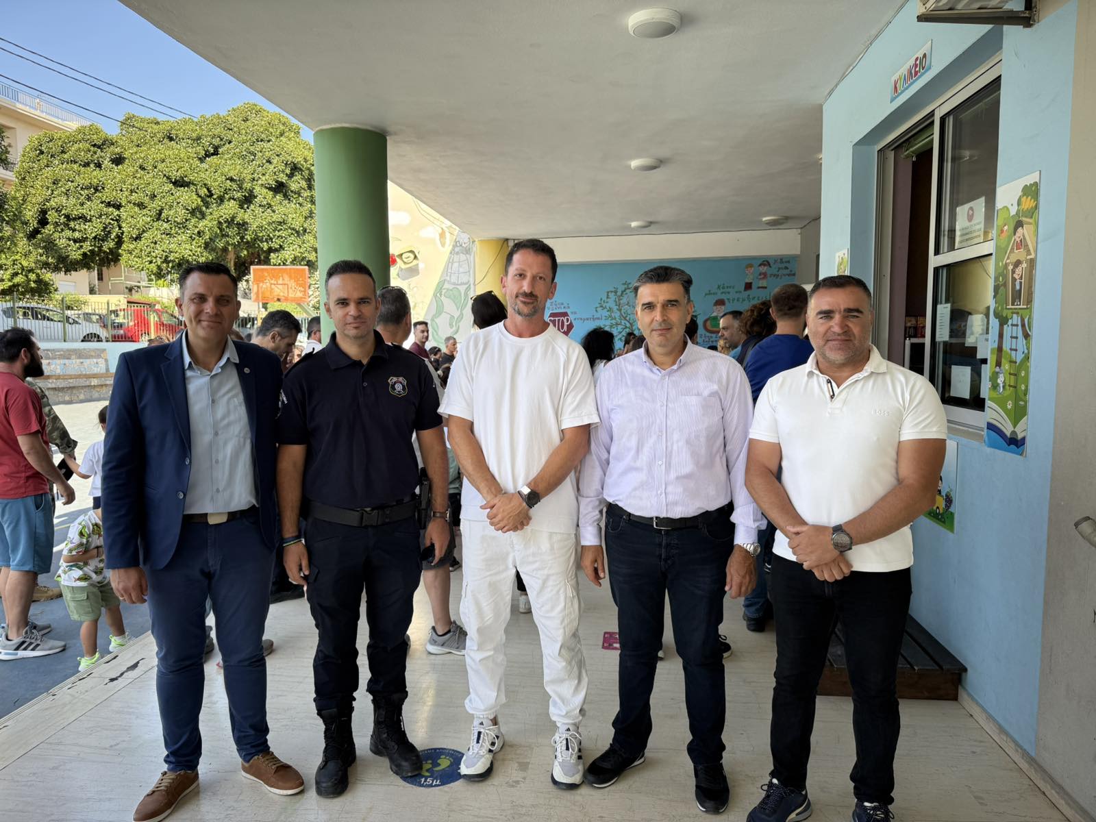 Ηράκλειο: Αγιασμός στο καλοκαιρινό σχολείο για τα παιδιά των ένστολων