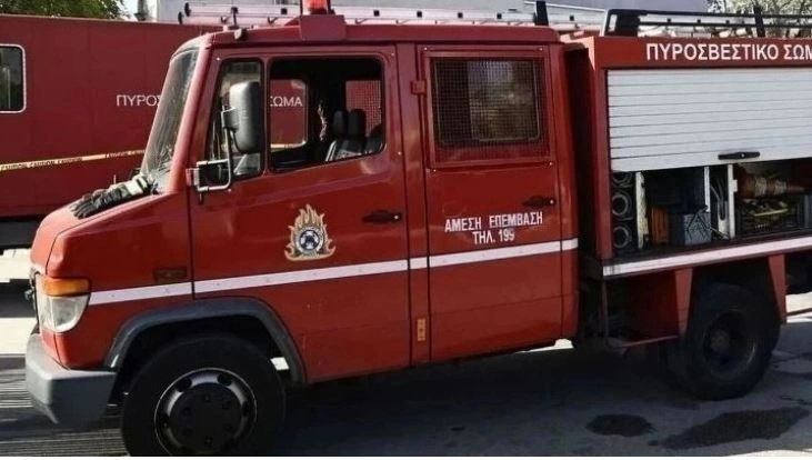 Συναγερμός για φωτιά σε χώρο απορριμμάτων – Μήνυμα από το 112