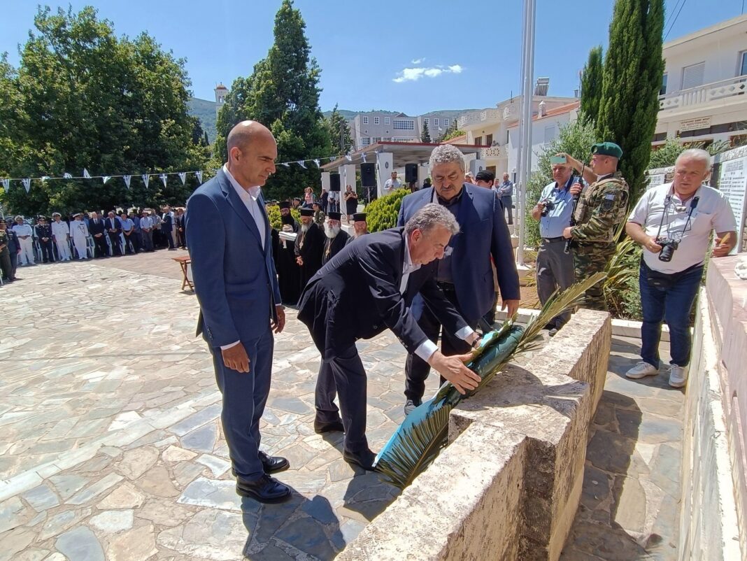 Στ. Αρναουτάκης: Οι ήρωες της Καντάνου πέρασαν στο Πάνθεον με μια περήφανη θυσία»