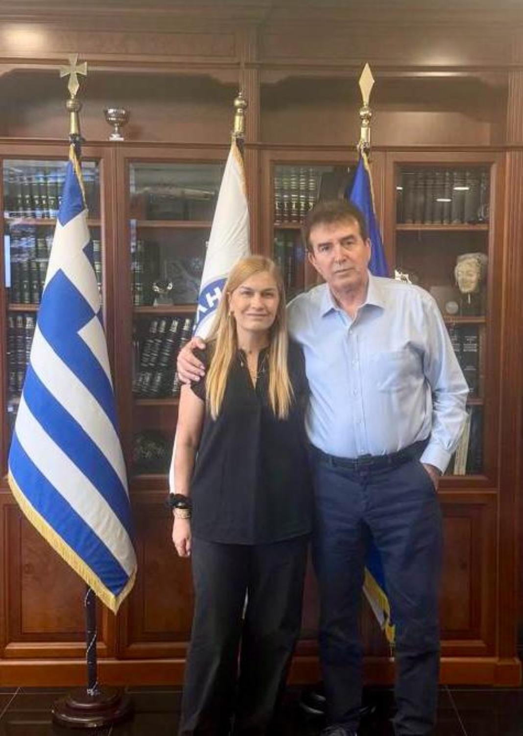 Τι συζήτησαν Βολουδάκη – Χρυσοχοΐδης