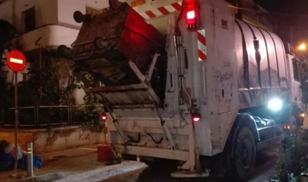 Ηράκλειο: Κινητοποίηση της πυροσβεστικής για φωτιά σε απορριμματοφόρο