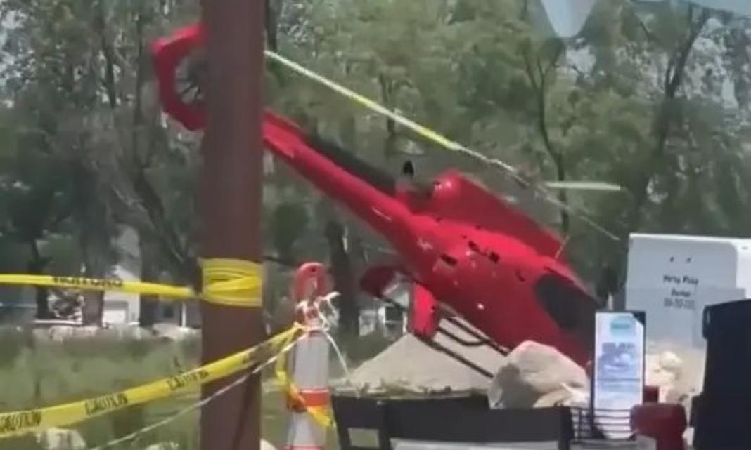 Ελικόπτερο συντρίβεται δίπλα σε παραλιακό εστιατόριο – Πανικός στους πελάτες