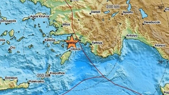 Τουλάχιστον μία νεκρή στην Τουρκία από τον σεισμό ανοιχτά της Ρόδου