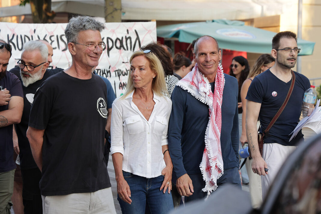 Γ. Βαρουφάκης από Ηράκλειο: «Η λευτεριά της Παλαιστίνης ισοδυναμεί με τη δική μας ελευθερία»