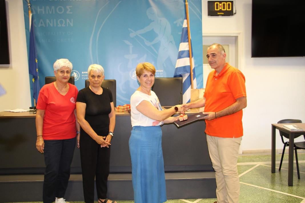 Βραβεύτηκαν οι εθελοντές αιμοδότες του νομού Χανίων