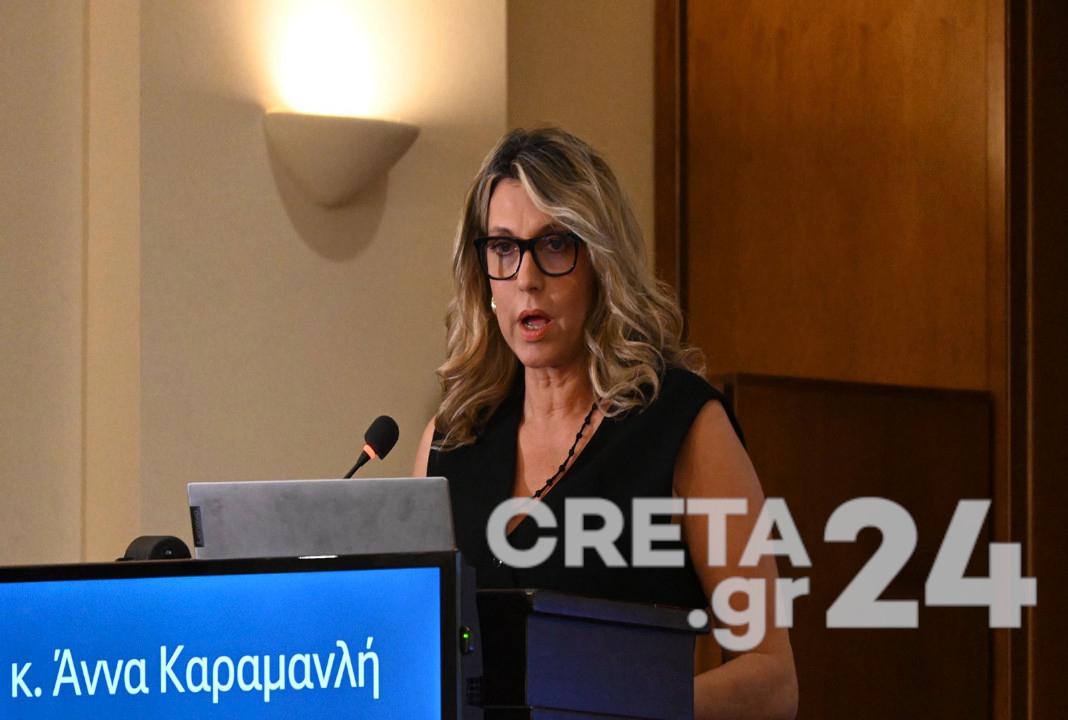 Άννα Καραμανλή από Ηράκλειο: Έτσι θα γίνει η αναβίωση του «ξενοδοχείου – εκπαιδευτηρίου» – Τι είπε για τη ΣΑΕΚ