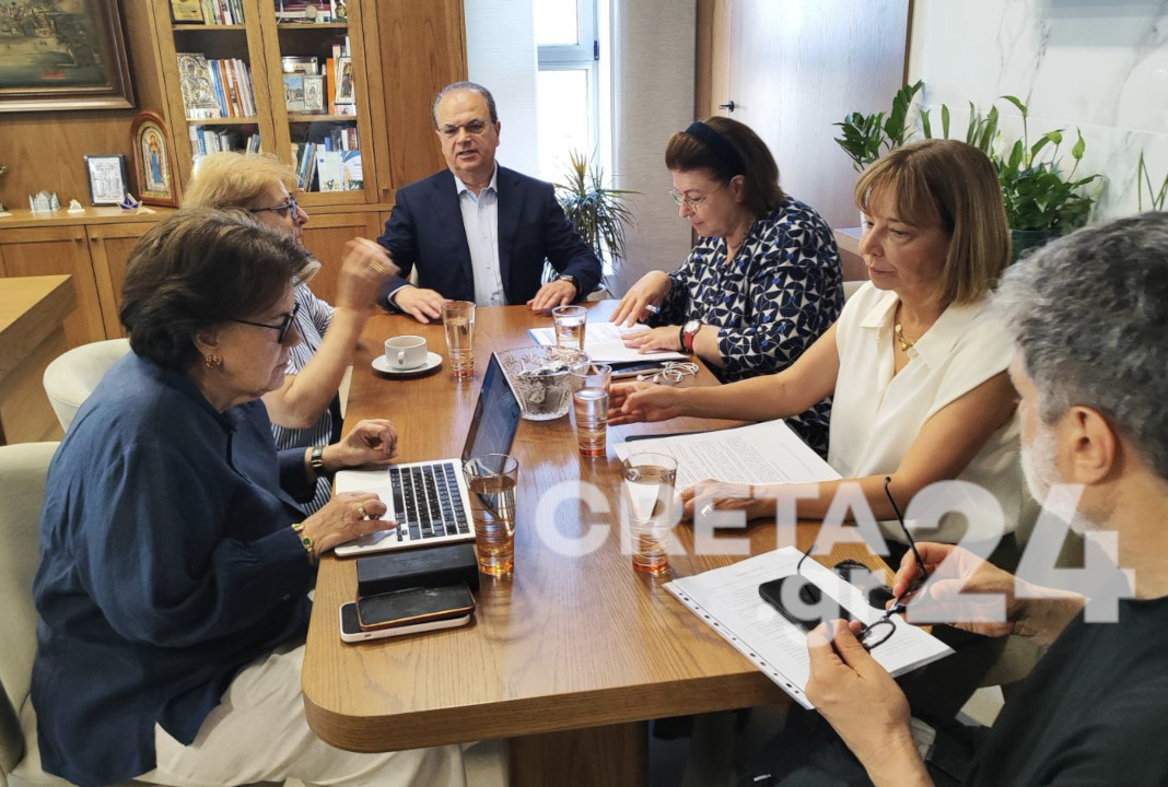 Στο Ρέθυμνο η Λίνα Μενδώνη