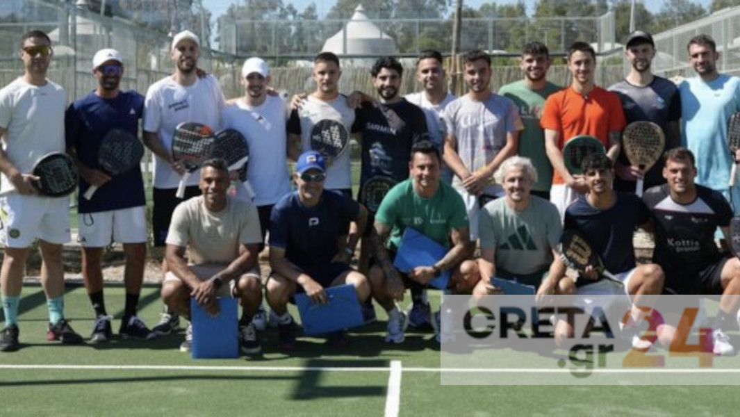 Με έντονο «άρωμα» Κρήτης η πρώτη εθνική ομάδα padel
