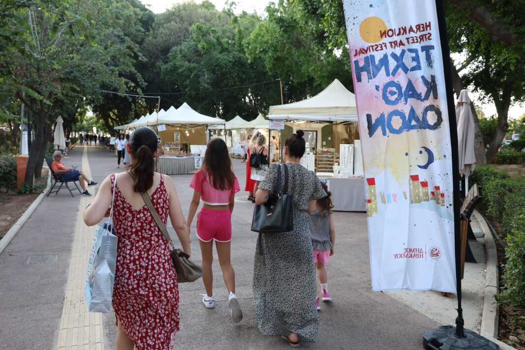 Συνεχίζεται το Φεστιβάλ «Τέχνη Καθ’ Οδόν» του Δήμου Ηρακλείου