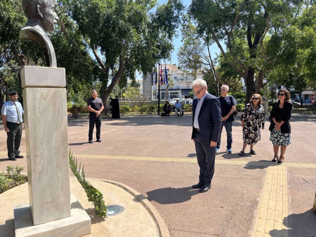 Το Ηράκλειο τίμησε τη μνήμη του Μηνά Γεωργιάδη