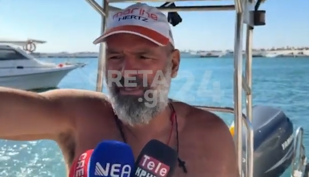Εφιαλτικές στιγμές στην Αγιά Φωτιά: Άνθρωποι και ζώα έφυγαν με βάρκα – «Έσβησε στη θάλασσα η φωτιά» (βίντεο)