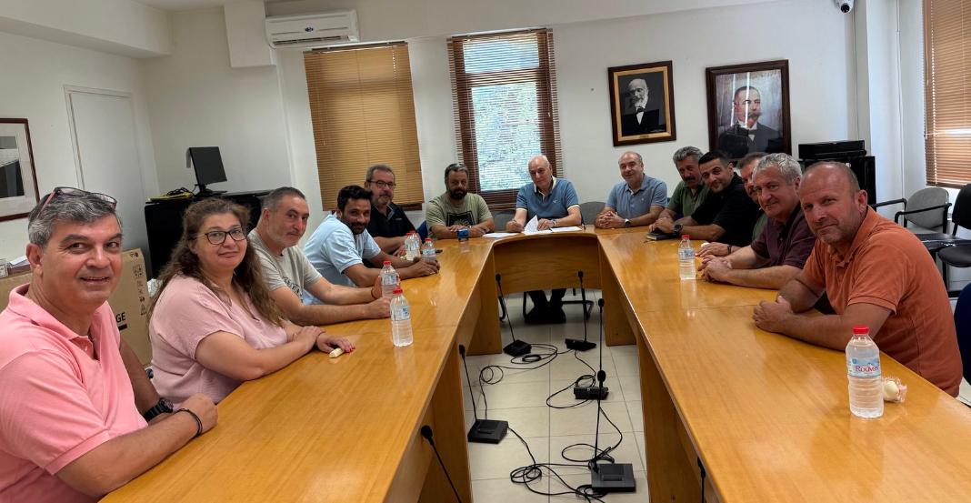 Υπογραφή σύμβασης του έργου «Αποκατάσταση δημοτικής οδοποιίας του Δήμου Βιάννου»