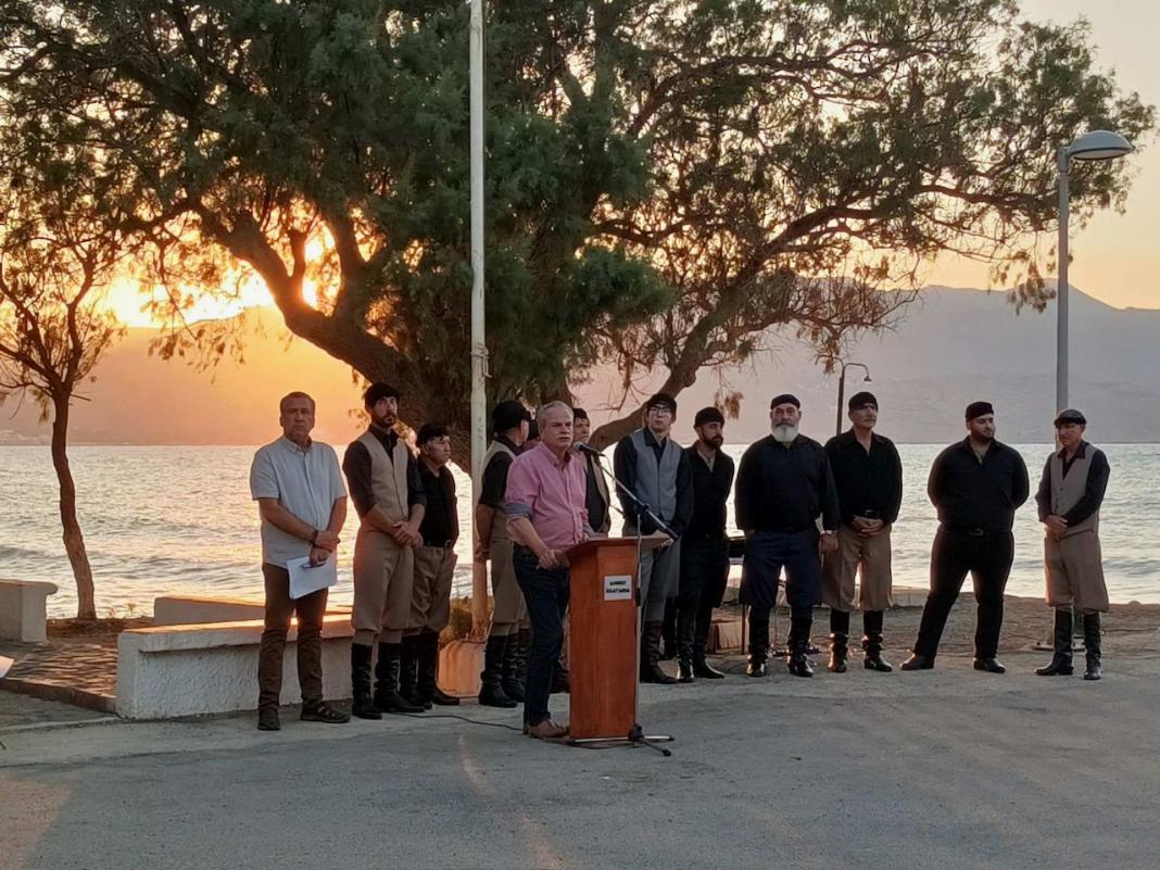 Εκδήλωση τιμής και μνήμης στο Μνημείο Εκτελεσθέντων στην παραλία του Ταυρωνίτη