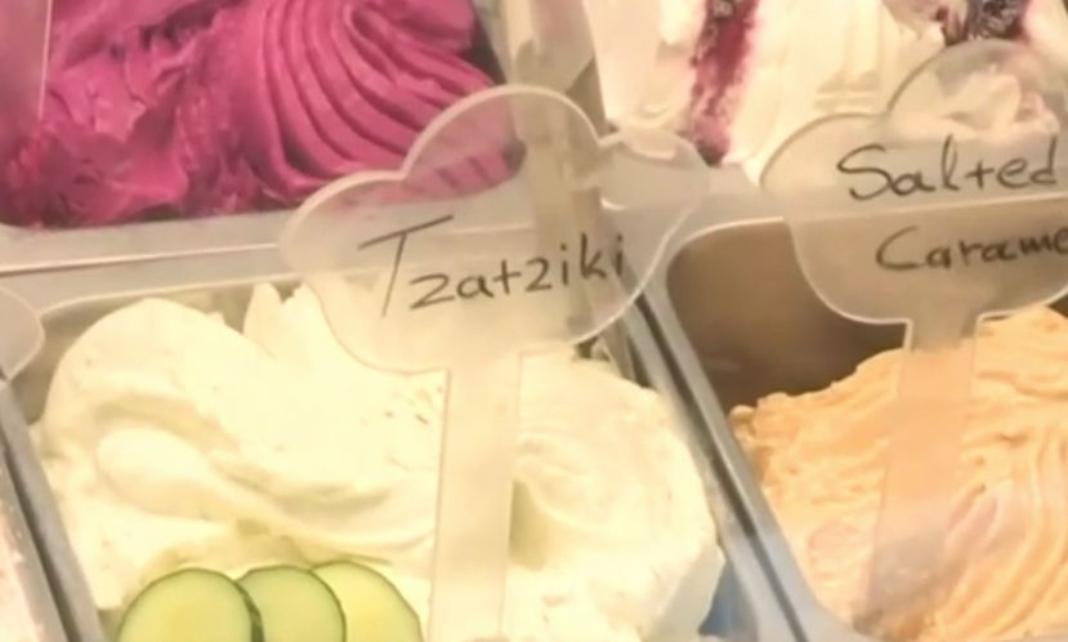 Πρωτοπορεί η Θεσσαλονίκη – Σερβίρουν παγωτό με γεύση… τζατζίκι