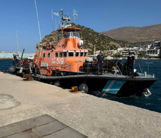 Διάσωση 33 μεταναστών στην Αγία Γαλήνη