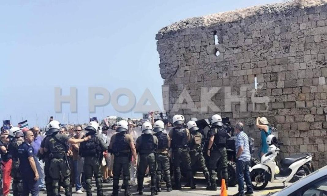 Ρόδος: Ένταση στο λιμάνι με την Ισραηλινούς τουριστών – Συνελήφθη υποψήφια βουλευτής