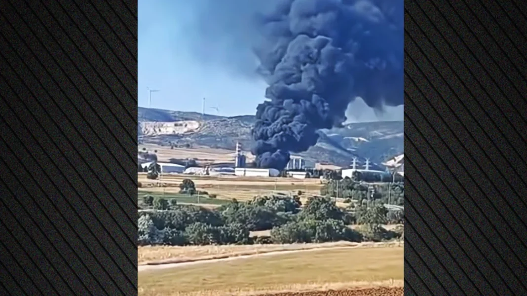 Φωτιά στην Αλεξανδρούπολη – Μήνυμα 112 προς τους κατοίκους