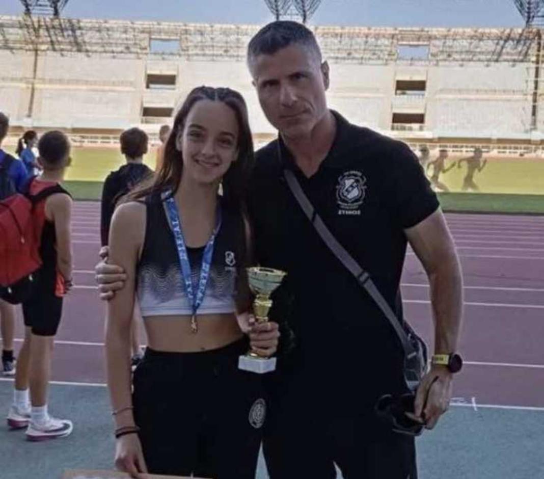 Η 13χρονη αθλήτρια του ΟΦΗ που «έσπασε» τα κοντέρ!