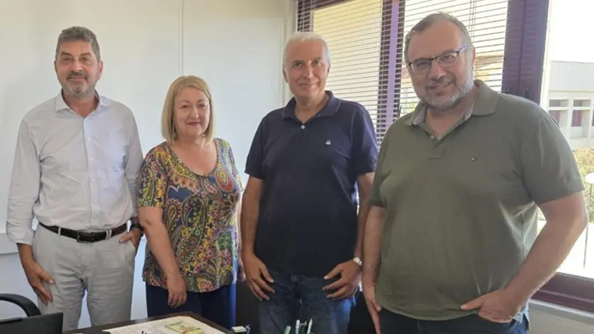 Η προοπτική συνεργασίας Δήμου Ηρακλείου – ΕΛΚΕΘΕ στη συνάντηση του Εντεταλμένου Συμβούλου Νίκου Κονταράκη με τη διοίκηση του Ερευνητικού Κέντρου