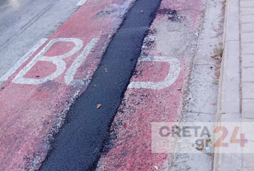 Βάψιμο πρώτα, σκάψιμο μετά – Ο αβάσταχτος σουρεαλισμός στους δρόμους του Ηρακλείου