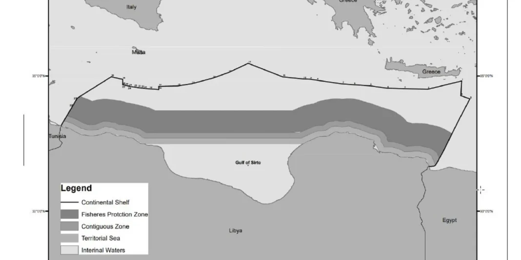 Η Λιβύη κατέθεσε χάρτη στον ΟΗΕ με υφαλοκρηπίδα έως την Κρήτη -Καλεί Αθήνα και Κάιρο να ακυρώσουν έρευνες και διαγωνισμούς