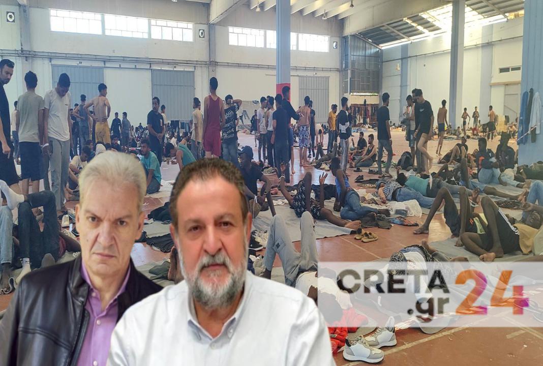 Έντονη αντίδραση Καλοκαιρινού – Κεγκέρογλου για τις δομές – «Μάλλον κάποιοι έχουν μπερδέψει το Καστέλι Κισάμου με το Καστέλι Πεδιάδος»!