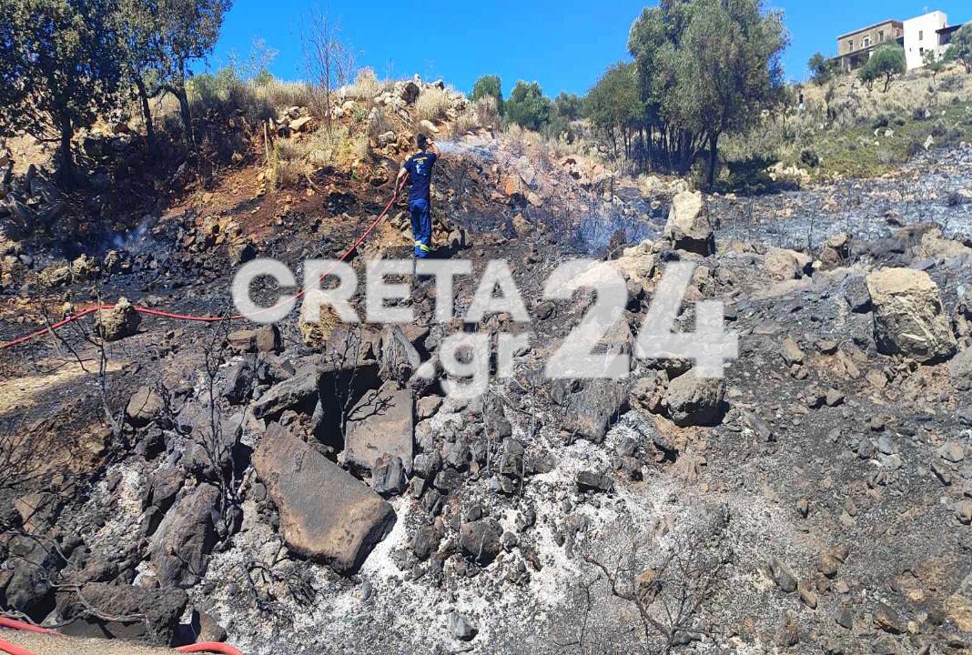 Μεγάλη φωτιά στα Χανιά – Ισχυρές πυροσβεστικές δυνάμεις και δύο ελικόπτερα