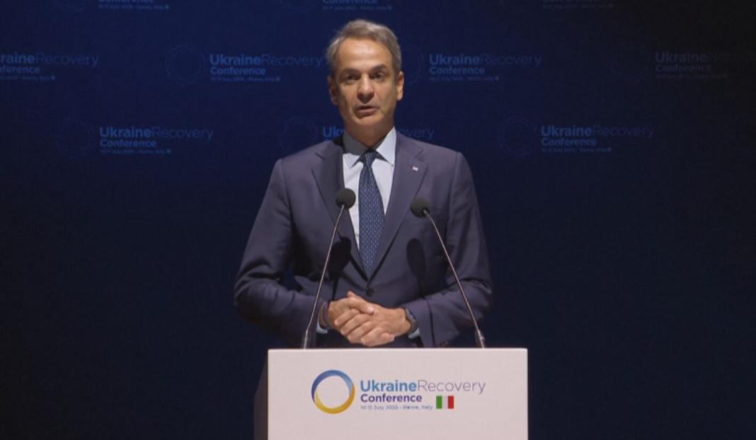 Κυρ. Μητσοτάκης: «Η Ελλάδα δεσμεύεται να υποστηρίξει την ανάκαμψη και το μέλλον της Ουκρανίας»