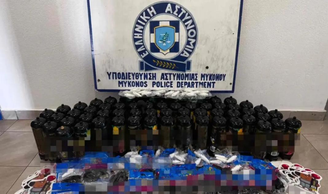 Συνελήφθησαν τρεις άνδρες που πουλούσαν “αέριο γέλιου” – Είχαν τυπώσει φυλλάδια με τις τιμές