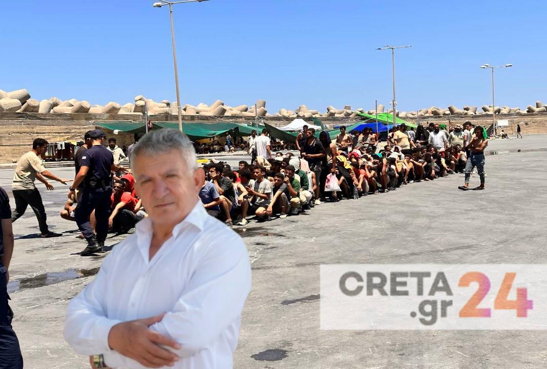 «Όχι» Νικολιδάκη στη δημιουργία δομής μεταναστών στον Δήμο Φαιστού – «Η Πολιτεία δεν μπορεί και δεν πρέπει να αντιμετωπίζει τους Δήμους ως “αποθήκες ψυχών”»