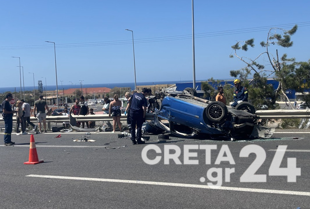 Σοκαριστικό τροχαίο στον ΒΟΑΚ – Εικόνες