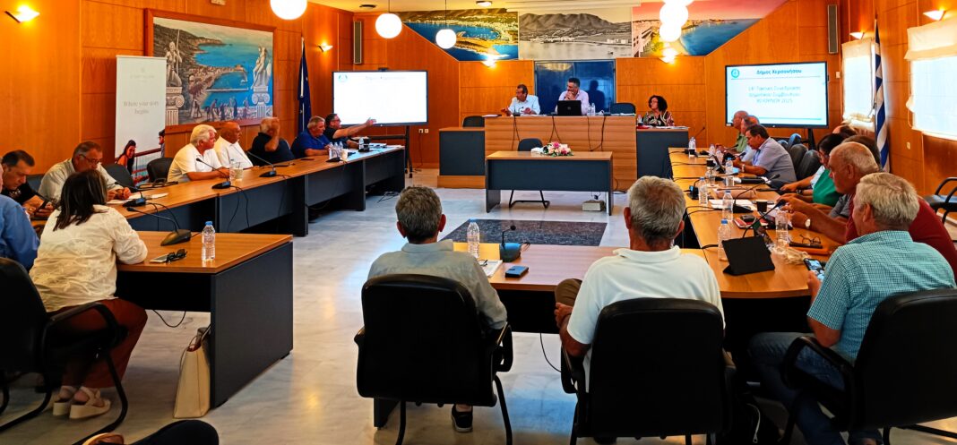 Καθαριότητα και πολιτιστικές εκδηλώσεις ανάμεσα στα θέματα που ενέκρινε το Δημοτικό Συμβούλιου του Δήμου Χερσονήσου