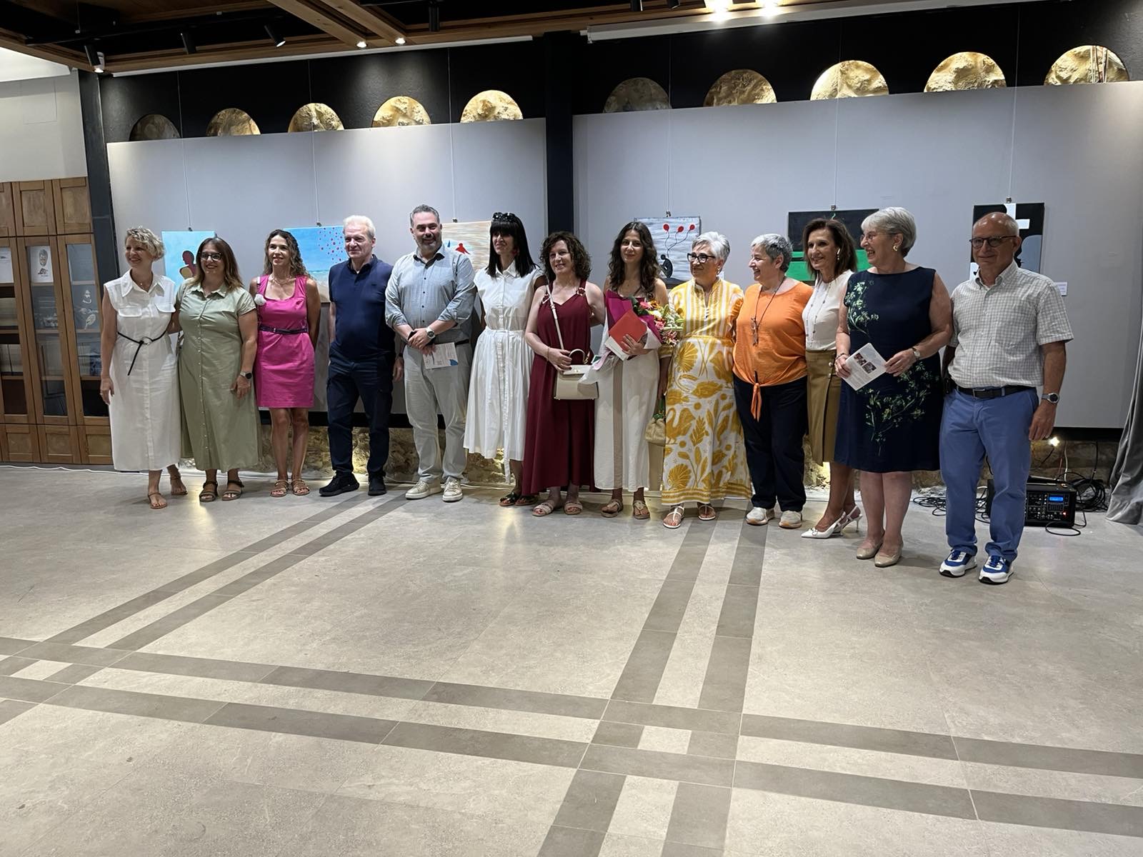 Στα εγκαίνια της έκθεσης «ΕΥ ΖΩγραφίζοντας» ο Δήμαρχος Ηρακλείου
