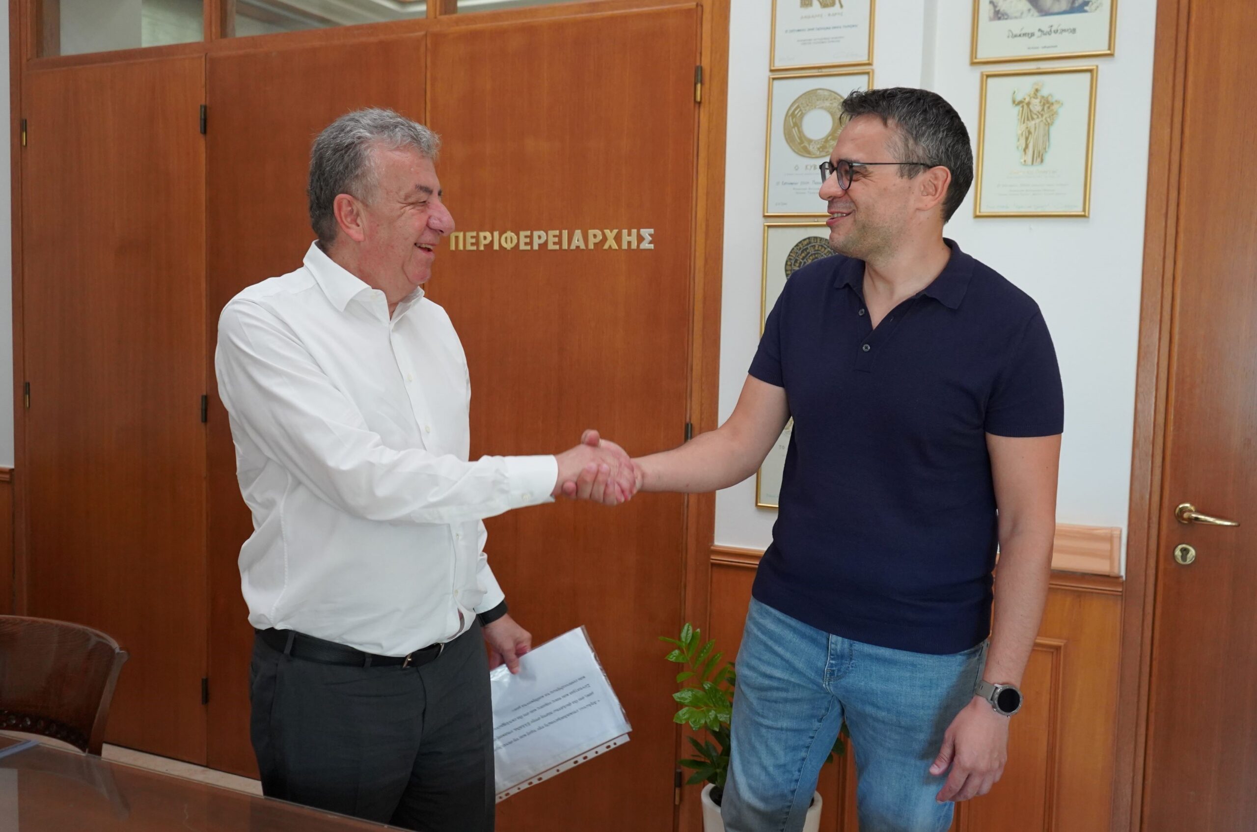 Ορκωμοσία νέου υπαλλήλου της Π.Ε. Ρεθύμνου