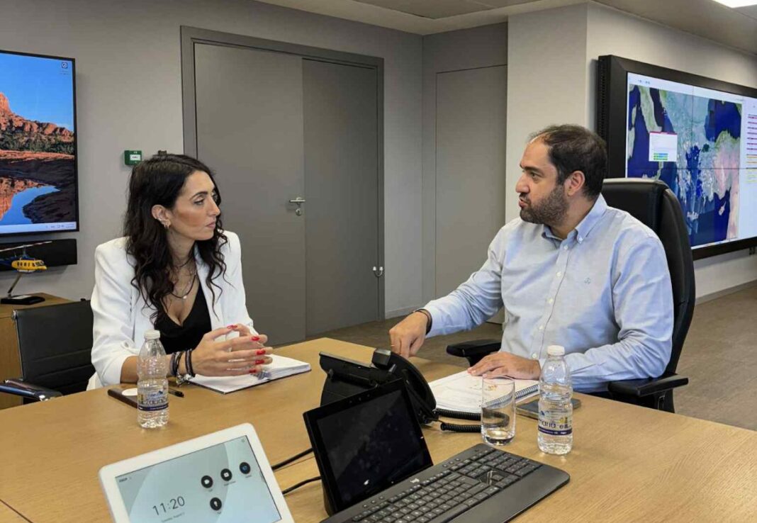 Με τον Γιάννη Κεφαλογιάννη συναντήθηκε η Κατερίνα Σπυριδάκη