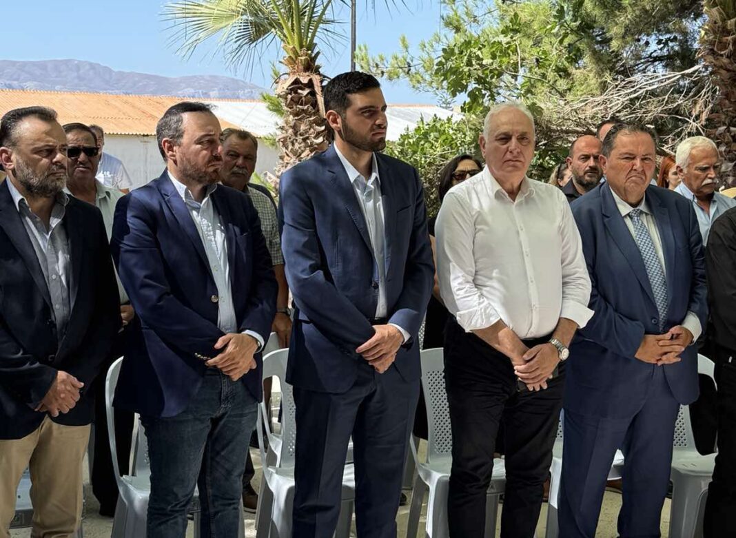 Στις εκδηλώσεις μνήμης για τους 27 Μάρτυρες του Σοκαρά ο Δήμαρχος Βιάννου