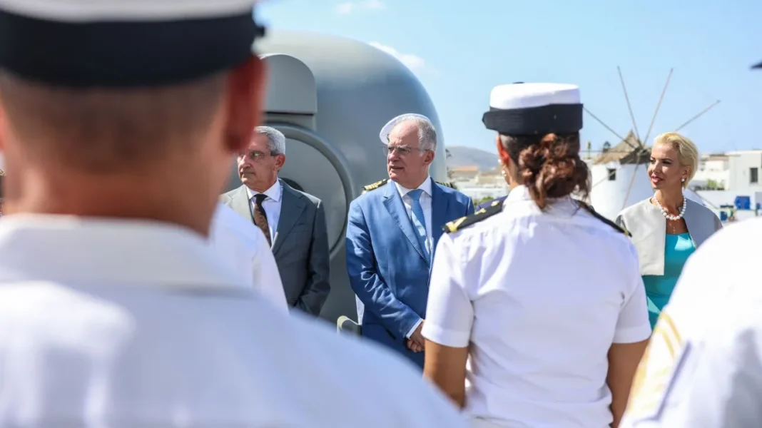 Τασούλας από Πάρο: Η Παναγιά οδηγεί το Έθνος μας στους αγώνες για ελευθερία και προκοπή